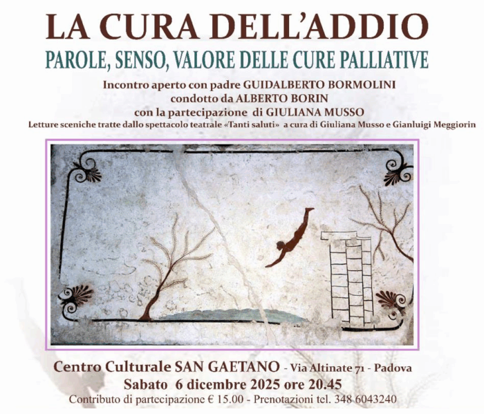 >La cura dell addio un incontro per ritrovare senso e umanità nelle cure palliative