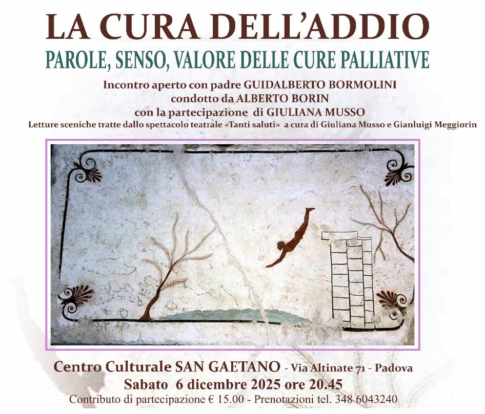 >La cura dell addio un incontro per ritrovare senso e umanità nelle cure palliative